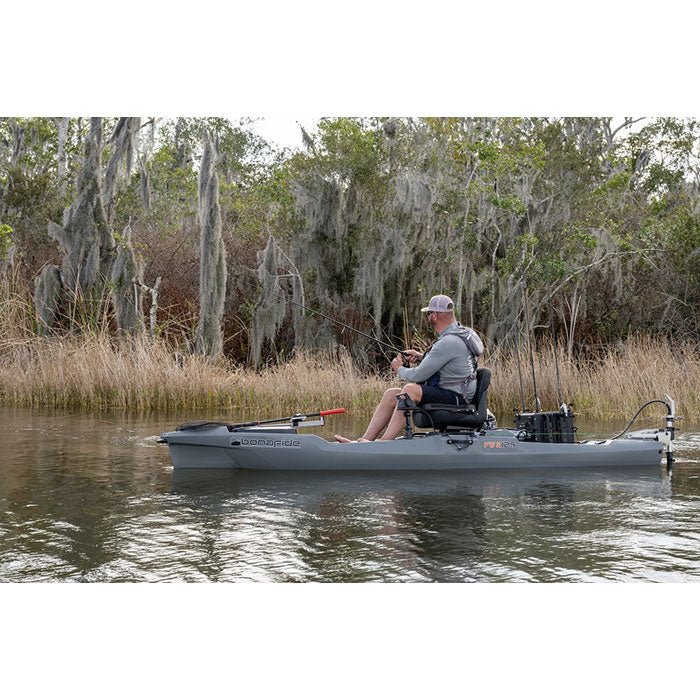 PWR129 PRO Fishing Kayak being fished
